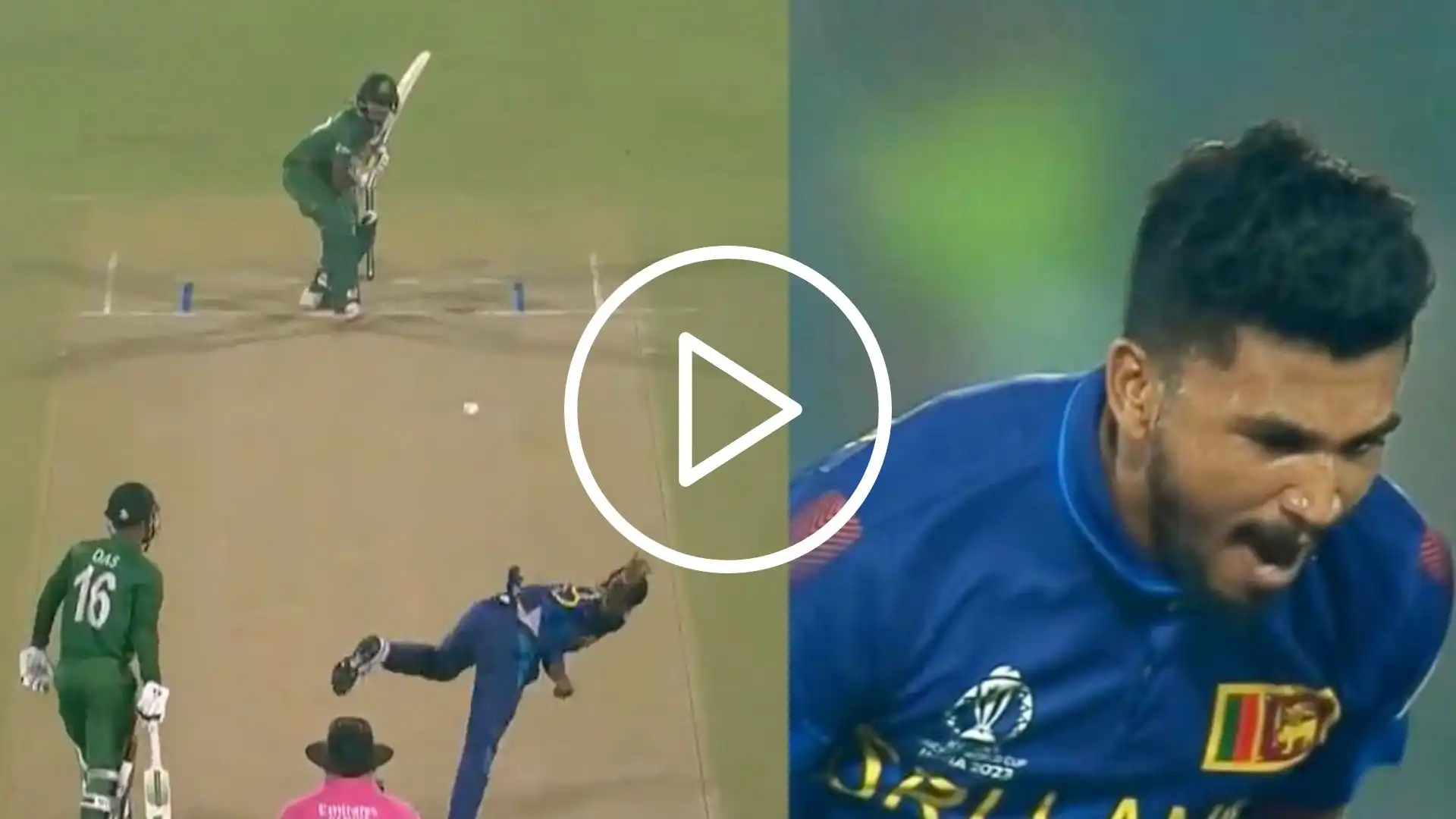 [Watch] Dilshan Madushanka Continues To Do Magic; Tanzid Hasan Falls